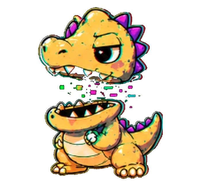 BYTEJAW, a Glitchling creature