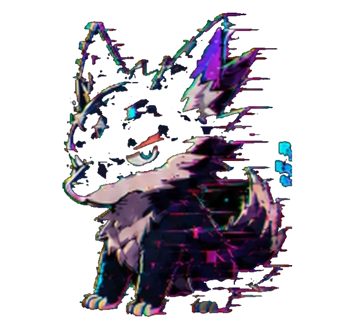 VHS, a Glitchling creature